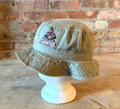 Phoenix Coyotes NHL Tan Embroidered Canvas Bucket Hat - Medium (Actual)