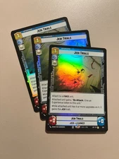 Star Wars Unlimited LOF 554 Jedi Trials  Foil x3 Play Set