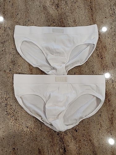 New Men's SKIMS Set Of 2 Cotton Blend Brief Size L