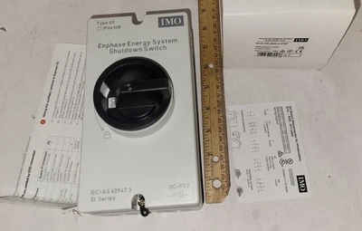 IMO SOLAREDGE IMO SI16-PEL64R-2-ENP Shutdown Switch 16A 2-Pole IP66 NW Solar Enphase