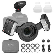 Godox MF12-DK1 TTL Macro Flash Light Kit Speedlite Dental Flash XPROIIS Trigger