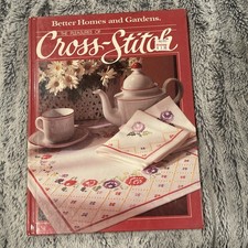 THE PLEASURES OF CROSS STITCH Better Homes  Gardens Vintage Hardcover 1984