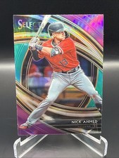 Nick Ahmed 2020 Select Tri-Color Parallel Card #168 - Arizona Diamondbacks