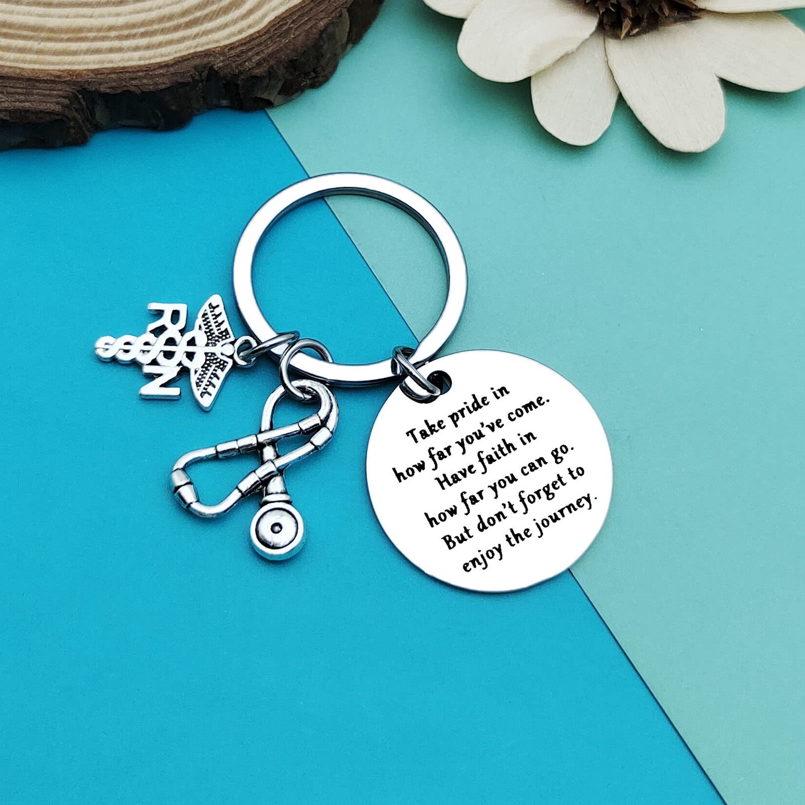 как выглядит Registered Nurse Gifts Nursing Graduation RN Small, Silver фото