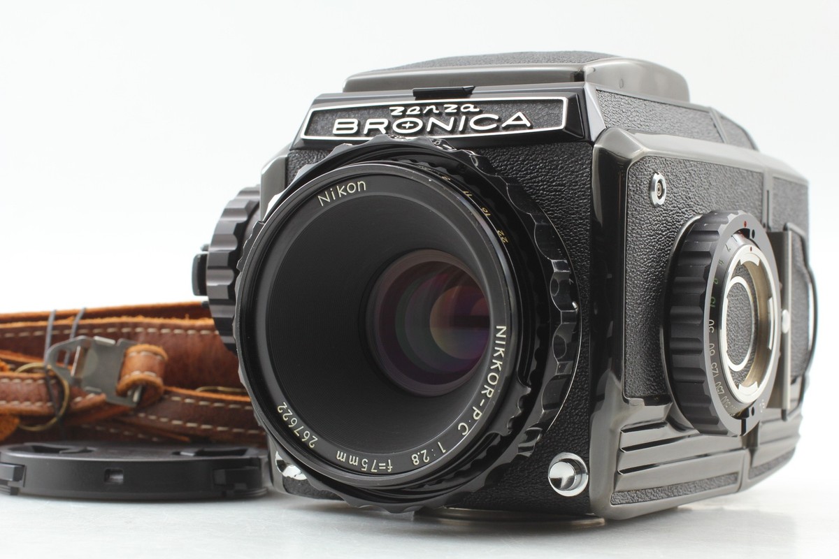 Zenza Bronica S2 6×6判 Nikkor 75mm F2.8 Zenza Bronica S2 Camera Kit with Nikon 75mm f2.8 Nikkor-P