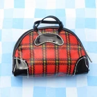 Plaid Duffle Bag 975 Winter Holiday Vintage 1960's Barbie Accessory