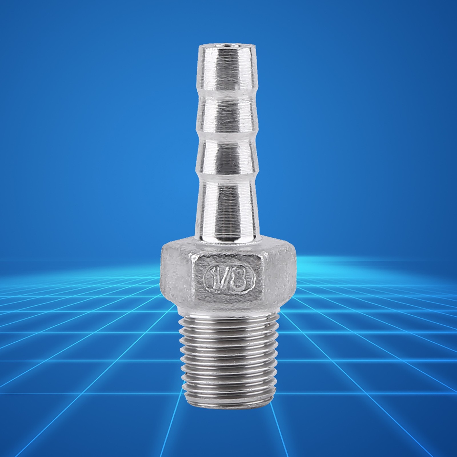BSP Male Thread Pipe Fitting Barb Hose Tail Connector (1/8x6mm) KRI✈️