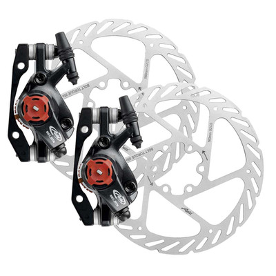 Avid BB7 MTB Disc Brake Front/Rear Kit with 160mm Rotor, Sintered Pads,