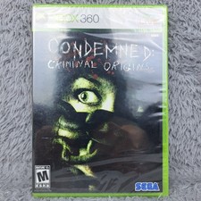 Condemned Criminal Origins Xbox 360, 2005 CIB SIGILLATO RARO
