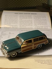 1950 Ford Station Wagon Franklin Mint Die Cast 143 Scale Model Car