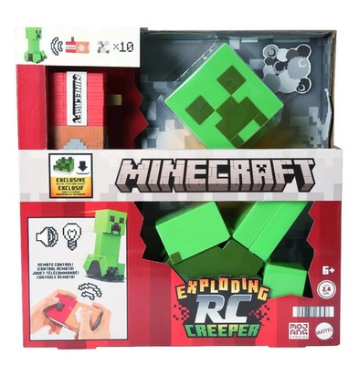 Minecraft Exploding RC Creeper | Offene Verpackung | HRR48 | 2024 | Mattel