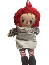 Knickerbocker Raggedy Ann  Andy Vintage Dolls Taiwan China