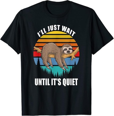 Ill Just Wait Until Its Quiet Teacher Lazy Halloween Costume T-Shirt D4