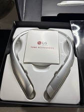 LG Tone Platinum HBS-1100 Wireless Stereo Headset Silver Complete In Box