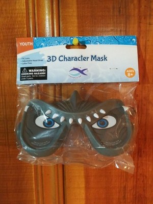 youth swiming 3D Character Mask 