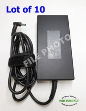  Lot of 10 Genuine HP 120W Blue Tip Laptop AC Adapter Power Supply 19.5V 6.15A