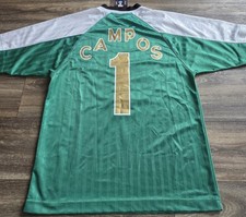 Camiseta de fútbol Nike Pumas UNAM Jorge Campos para hombre talla pequeña vintage Y2K
