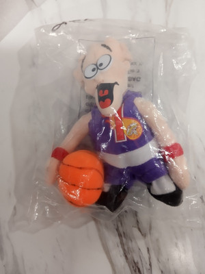 Mega Warheads Slam Dunk Wally Plush Toy 1999 Series 2 In Bag READ