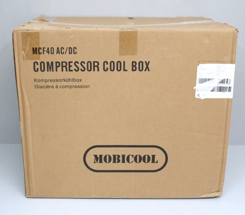MOBICOOL MCF40 Kompressor-Kühlbox 38L 12/24V und 230V Mini-Kühlschrank Blau-Weiß - Bild 14 von 15