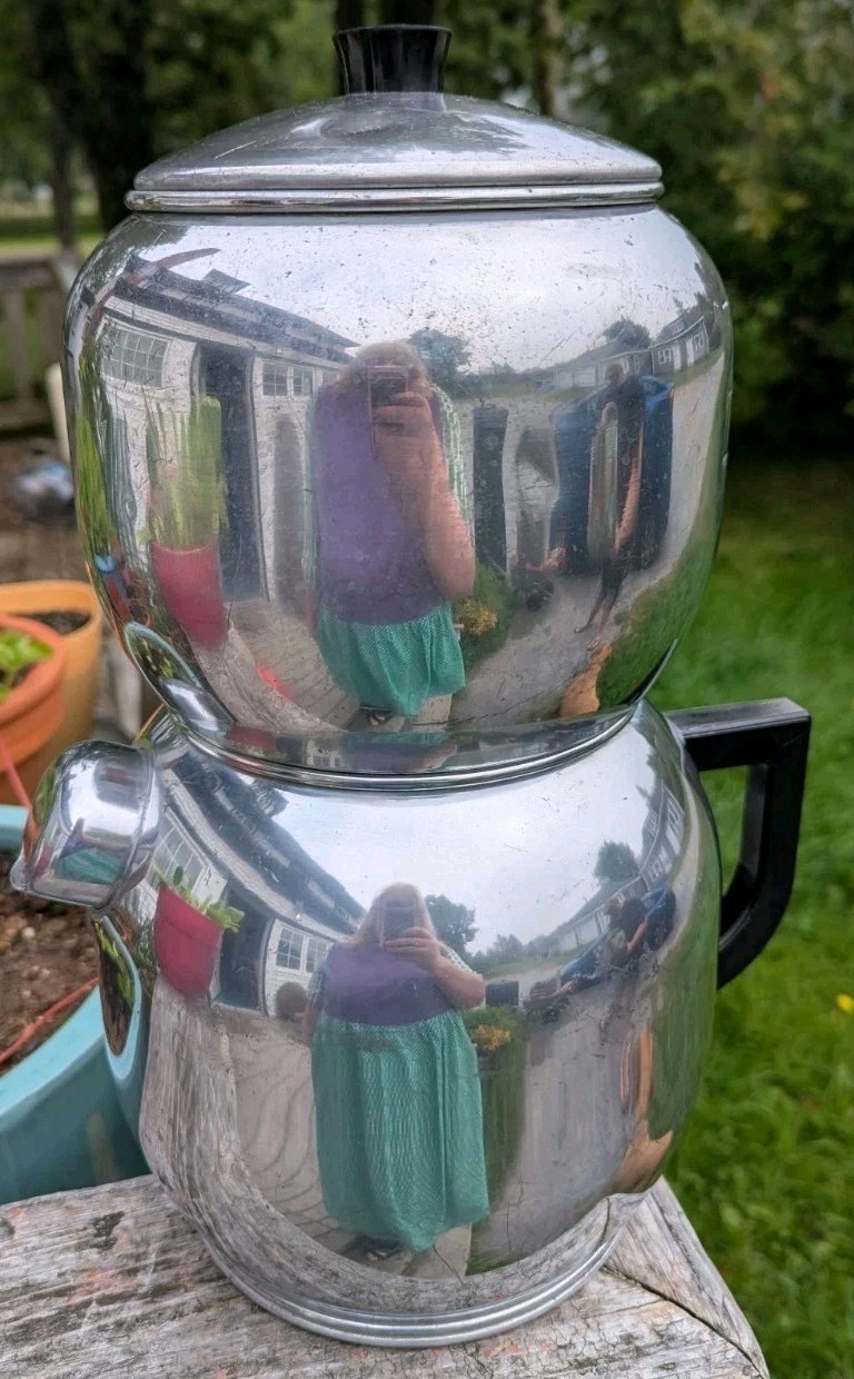 Aluminum Camping Coffee Pot 2