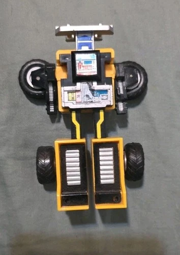 Vintage 80s Remco Zybot Towing Service Transforming Robot Action Figure Truck