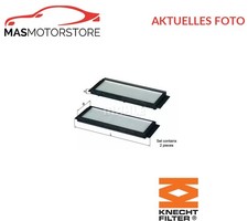 INNENRAUMFILTER POLLENFILTER KNECHT LA 501/S P FÜR MAZDA 3 1.6L,2L,2.2L,2.3L