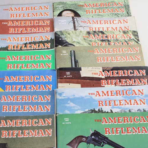 American Rifleman Magazine1969 1970 Lot of 14 Hunting Rifles Guns Outdoor - Picture 1 of 15