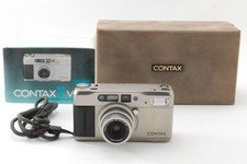 LCD OK Near MINT in Box Contax TVS Point  Shoot 35mm Film Camera From JAPAN