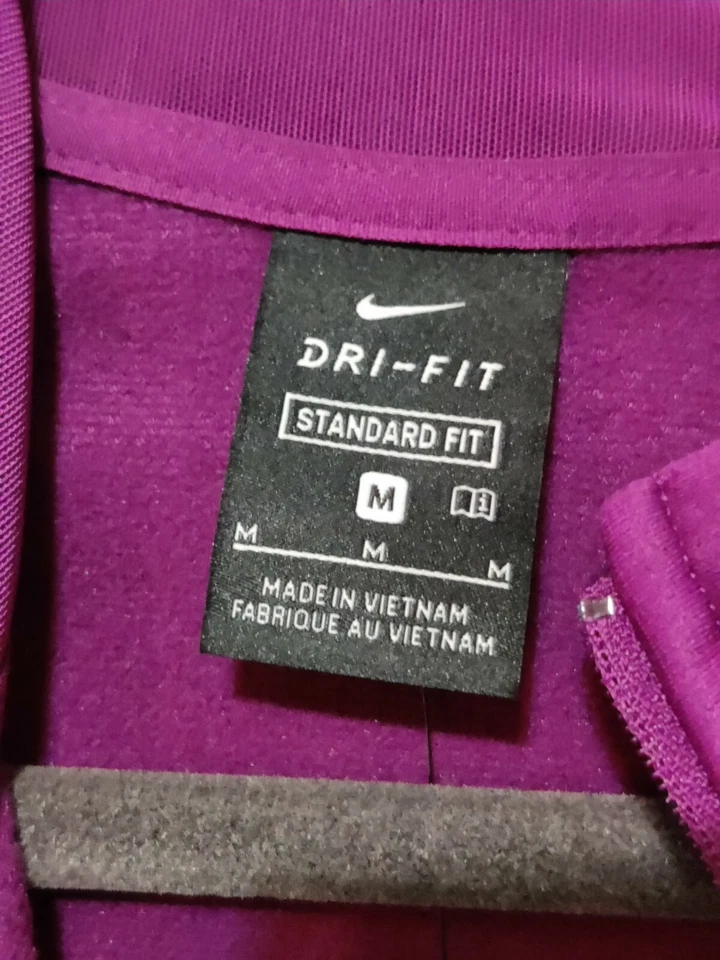 Pullover Nike Therma Victory media cremallera talla M púrpura golf Foto 4 de 4