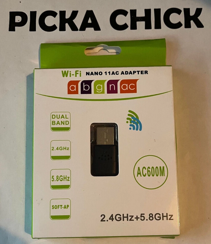 Maxesla AC600M Dual-band WiFi Dongle 2.4/5.8GHz - Image 3 of 4