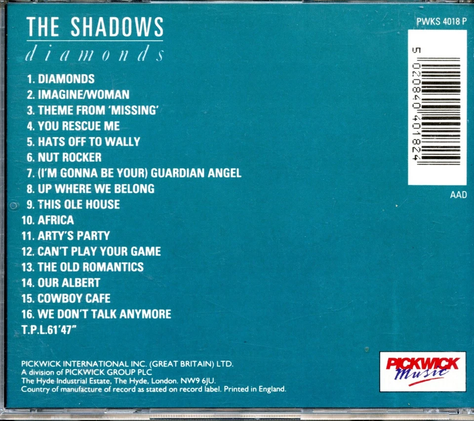 The Shadows - Diamonds - Image 2 of 3