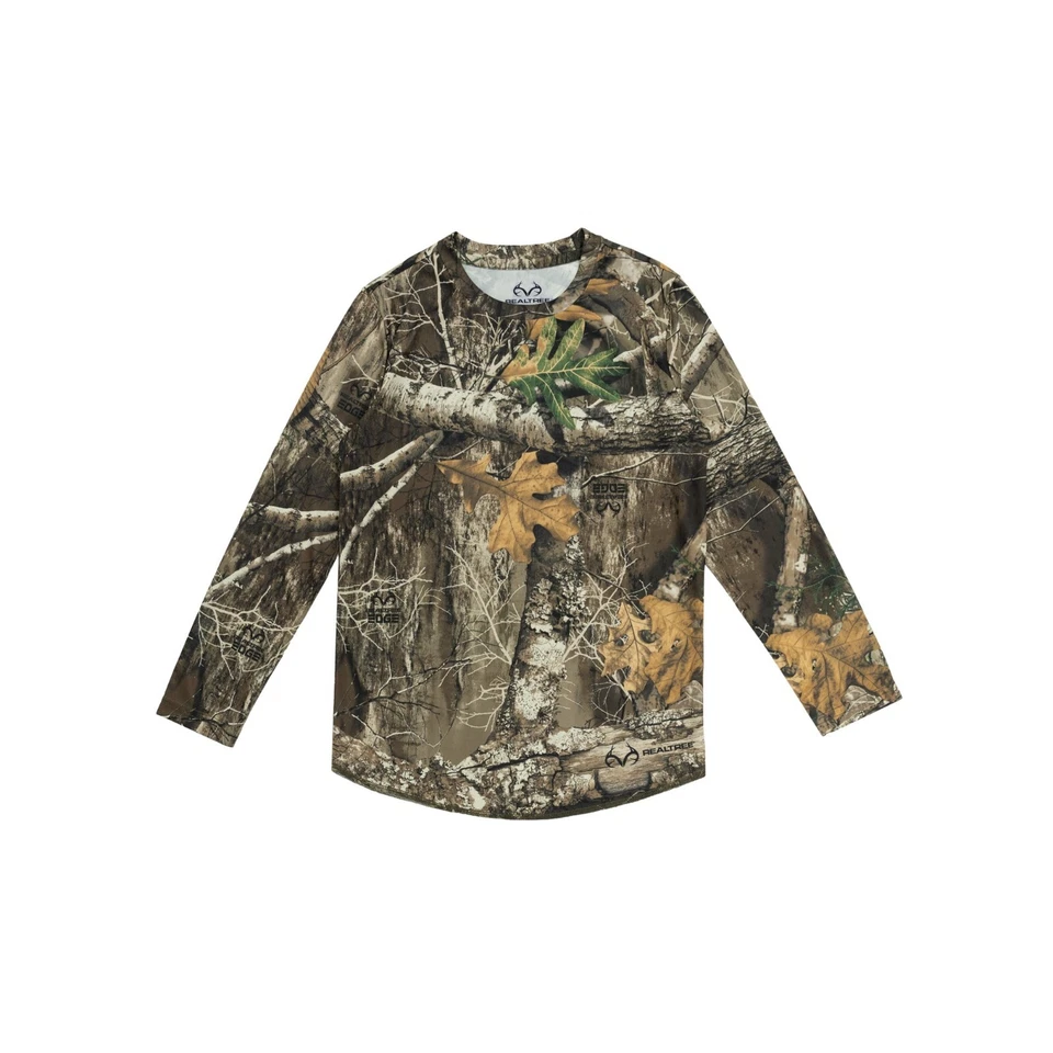 Youth Baselayer Thermal Top Bottom Set Camouflage Realtree® "EDGE" Scent Control - Image 4 of 4