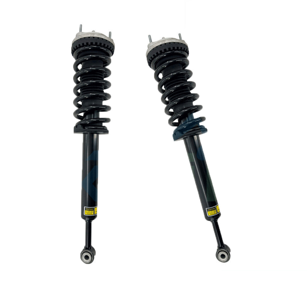 2x Front Shock Absorber Struts Assys For Maserati Ghibli RWD 2014-2019 670008896