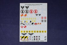 Warhammer 40K: Space Marine Vehicle Transfer Decals GT76