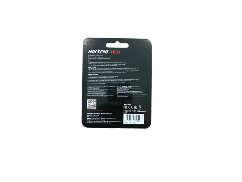 Hikvision HIKSEMI MicroSD kártya - NEO 16GB microSDHC™, Class 10 and UHS-I, TLC (adapter nélkül