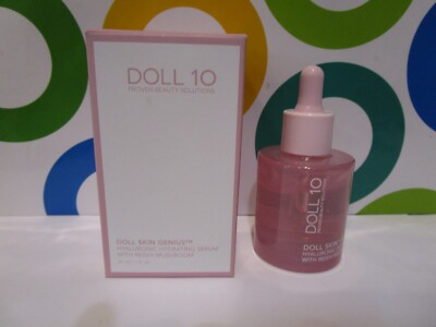 DOLL 10 ~ DOLL SKIN GENIUS HYALURONIC HYDRATING SERUM ~ 1 OZ