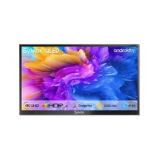 SYLVOX 43" QLED Outdoor TV 2000nit Full Sun Android 11 TV IP55 Waterproof