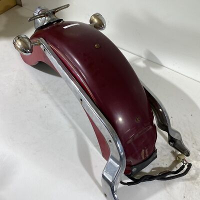 1993 Harley Davidson Fat Boy FLSTF Rear Fender Red | eBay