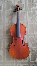 Vintage 3/4 size GEORGE LINDBERG Violin, Made in Czechoslovakia, Sold as is