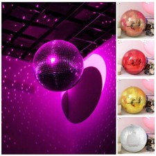 16-Inch wide Glass Hanging Party Disco Mirror Ball Wedding Events Decorations