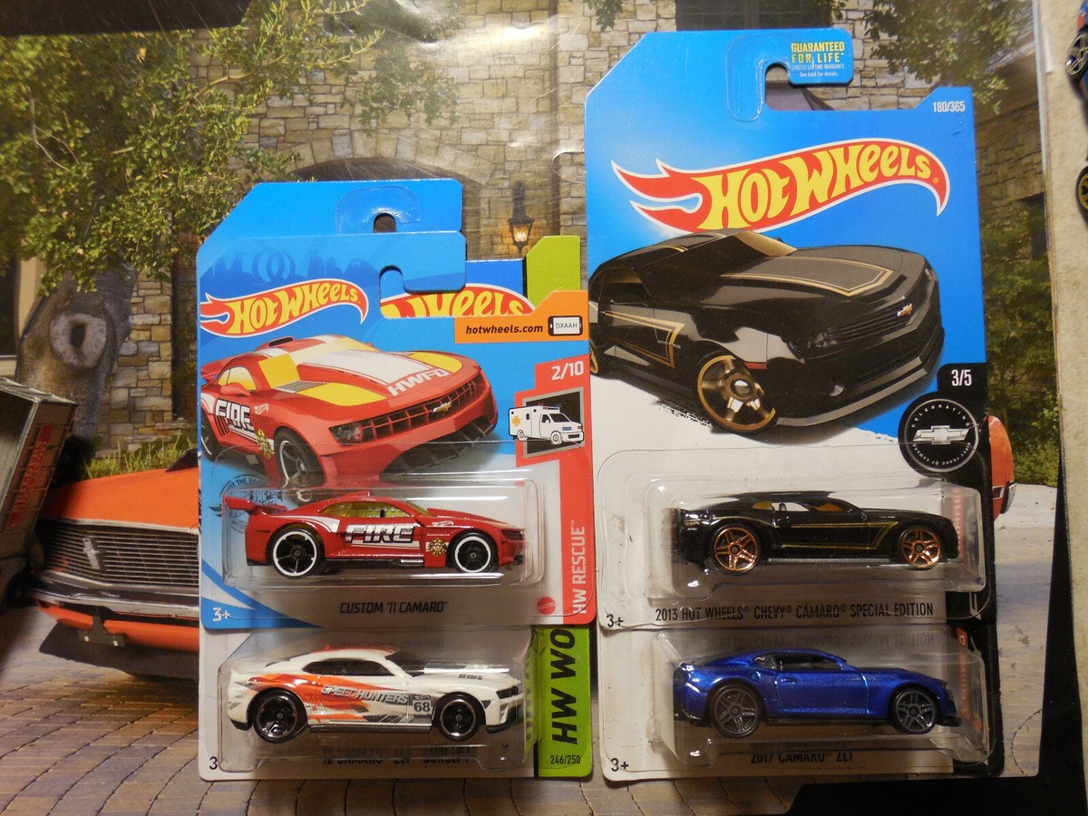 Hot Wheels Camaro LOT 4 ZL1 Concept CUSTOM 11 SPECIAL EDITION