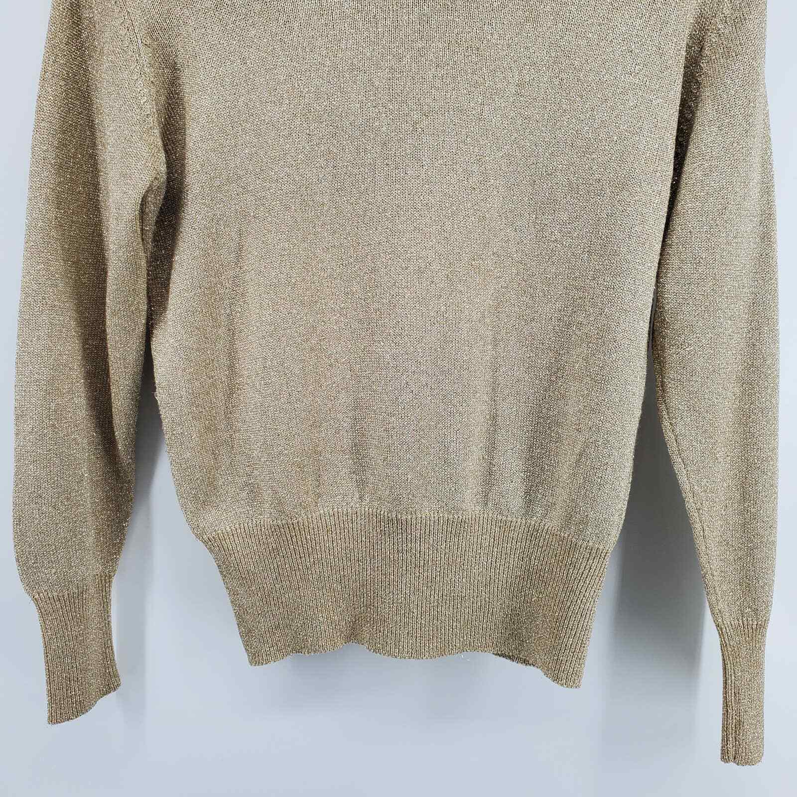 VTG. Tesori Gold Metallic Mock 