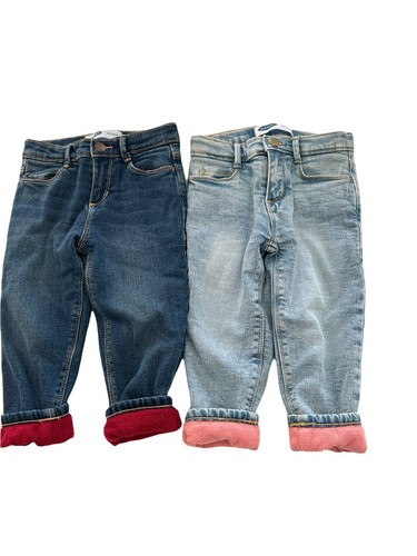Old Navy Baby Jeans Flannel Lined Pants 