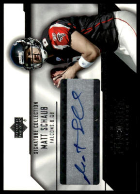2004 UD Diamond Pro Sigs #SC-MS Matt Schaub Signature Collection