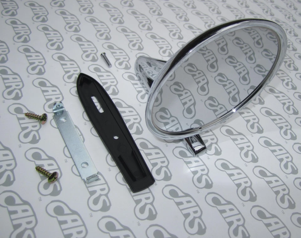 Espejo retrovisor exterior Buick Riviera 1963-1967. Tri-Shield con junta y herrajes Foto 4 de 4