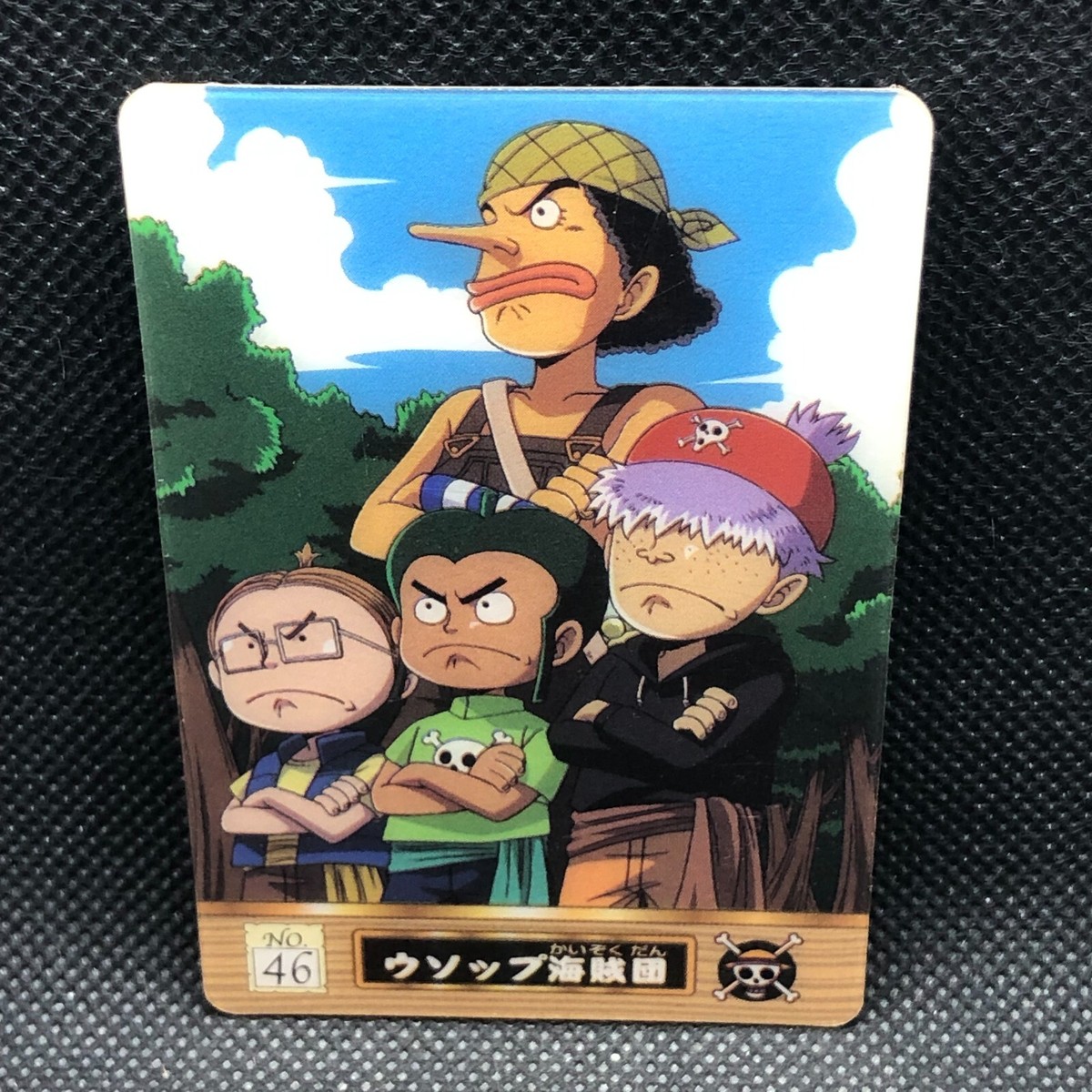 Usopp Pirates Onepiece Stampede Card No.46 Bandai 2002 Japanese