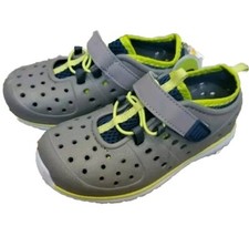 Kids Member's Mark Gray Lightweight Rubber Play Sneakers Size 10M NEW