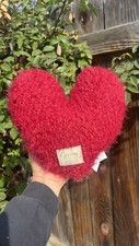 DEMDACO Giving Heart Cranberry Red Weighted P...