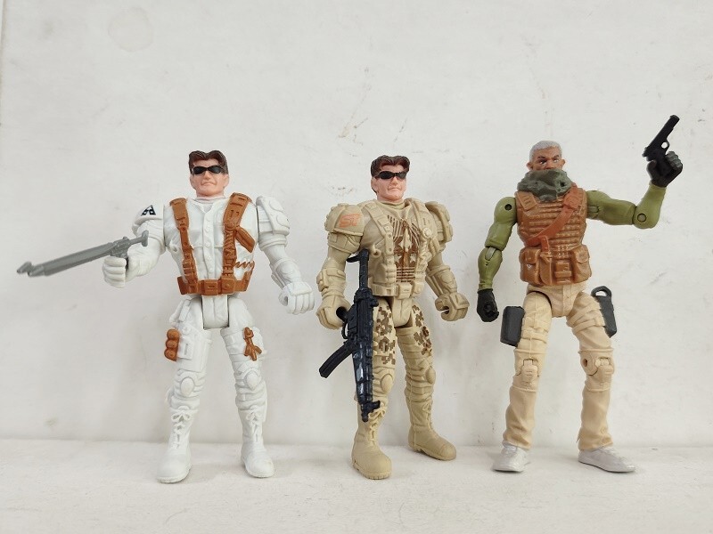 3pcs/lot Random the Corps Special Force Gi Joe Lanard Figure Toy