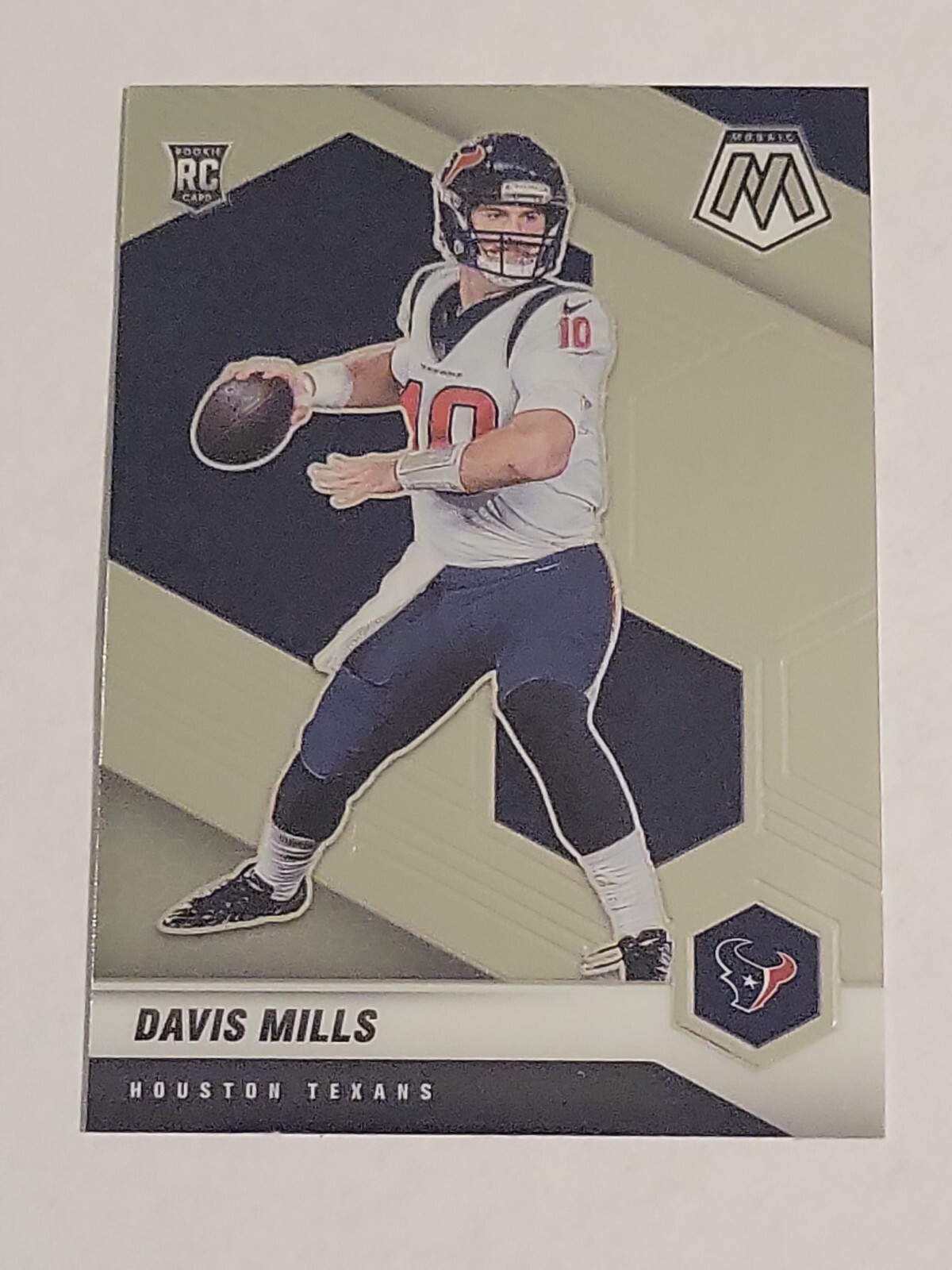 2021 Panini Mosaic Davis Mills RC Base #322